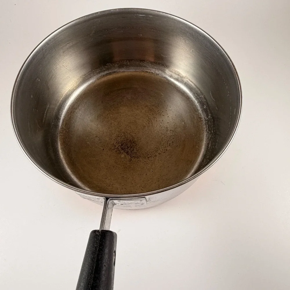 Vintage Revere Ware 1801 Copper Bottom 7